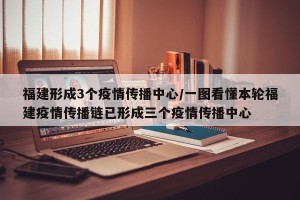 福建形成3个疫情传播中心/一图看懂本轮福建疫情传播链已形成三个疫情传播中心