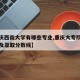 【重庆西南大学有哪些专业,重庆大专院校排名以及录取分数线】