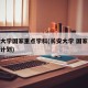 长安大学国家重点学科(长安大学 国家重点研发计划)